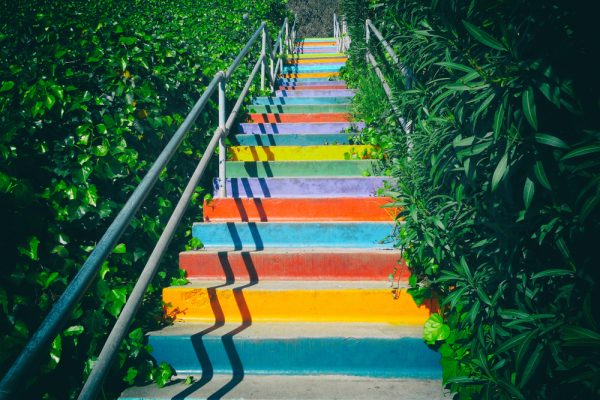 Colorful Stairs