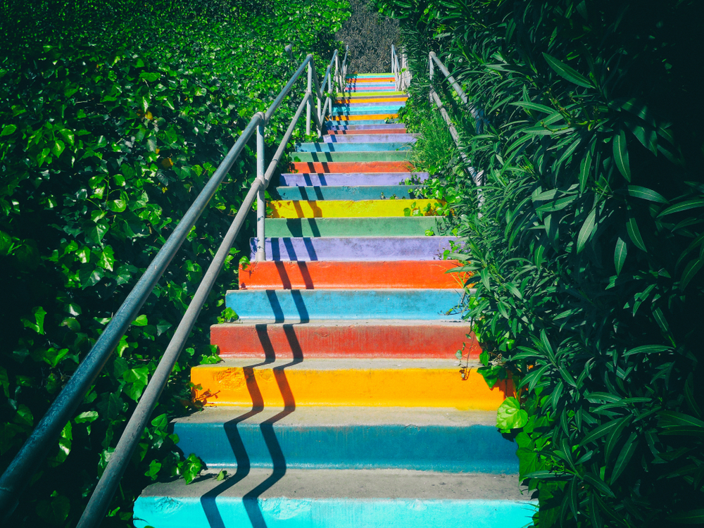 Colorful Stairs