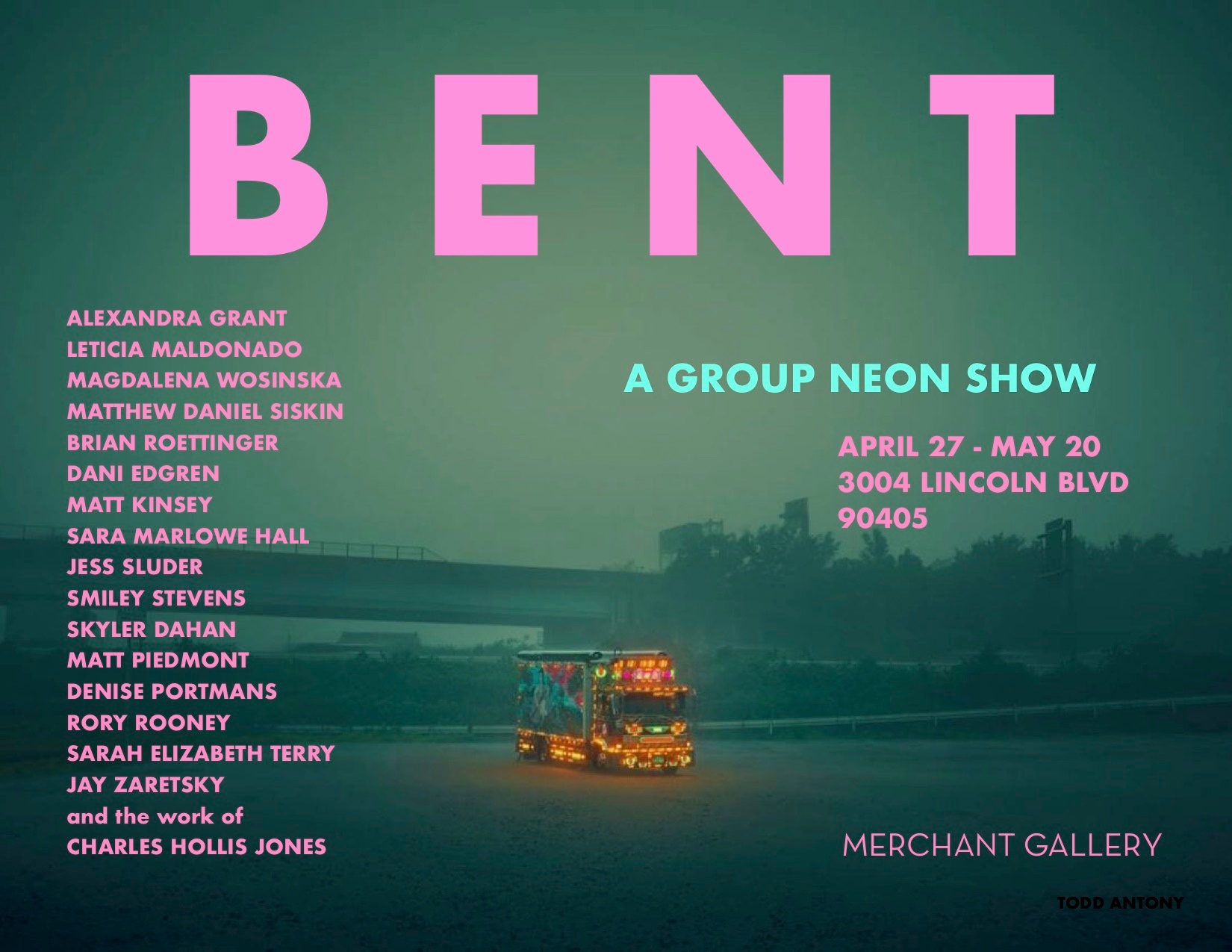 BENT NEON Flier