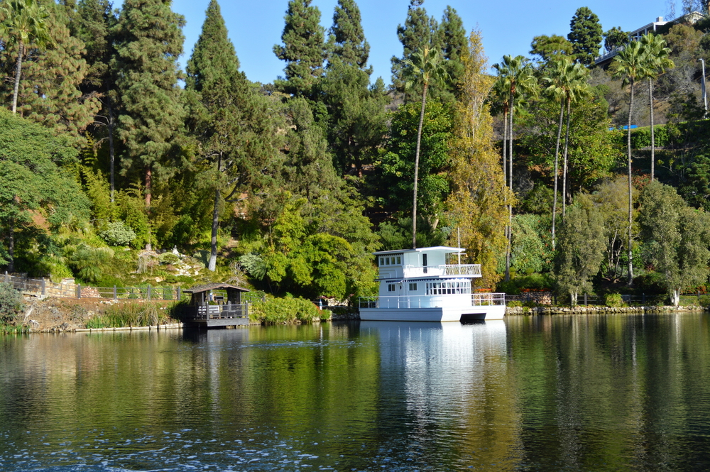 Lake Shrine Boat