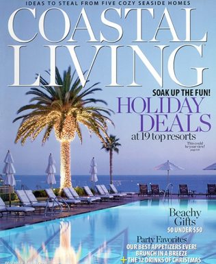 Coastal Living, December 2010